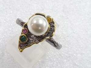 パール　指輪(17号)